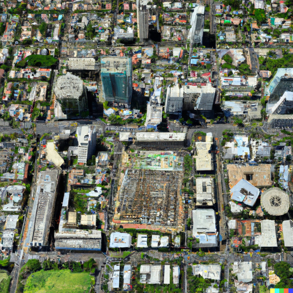 City Convergent Photography and Orthophotography