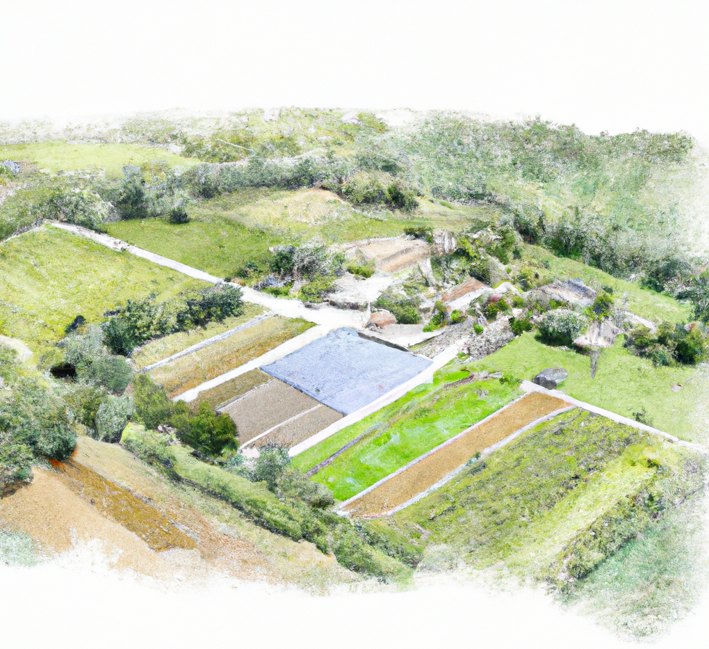 Sustainable living farm homestead